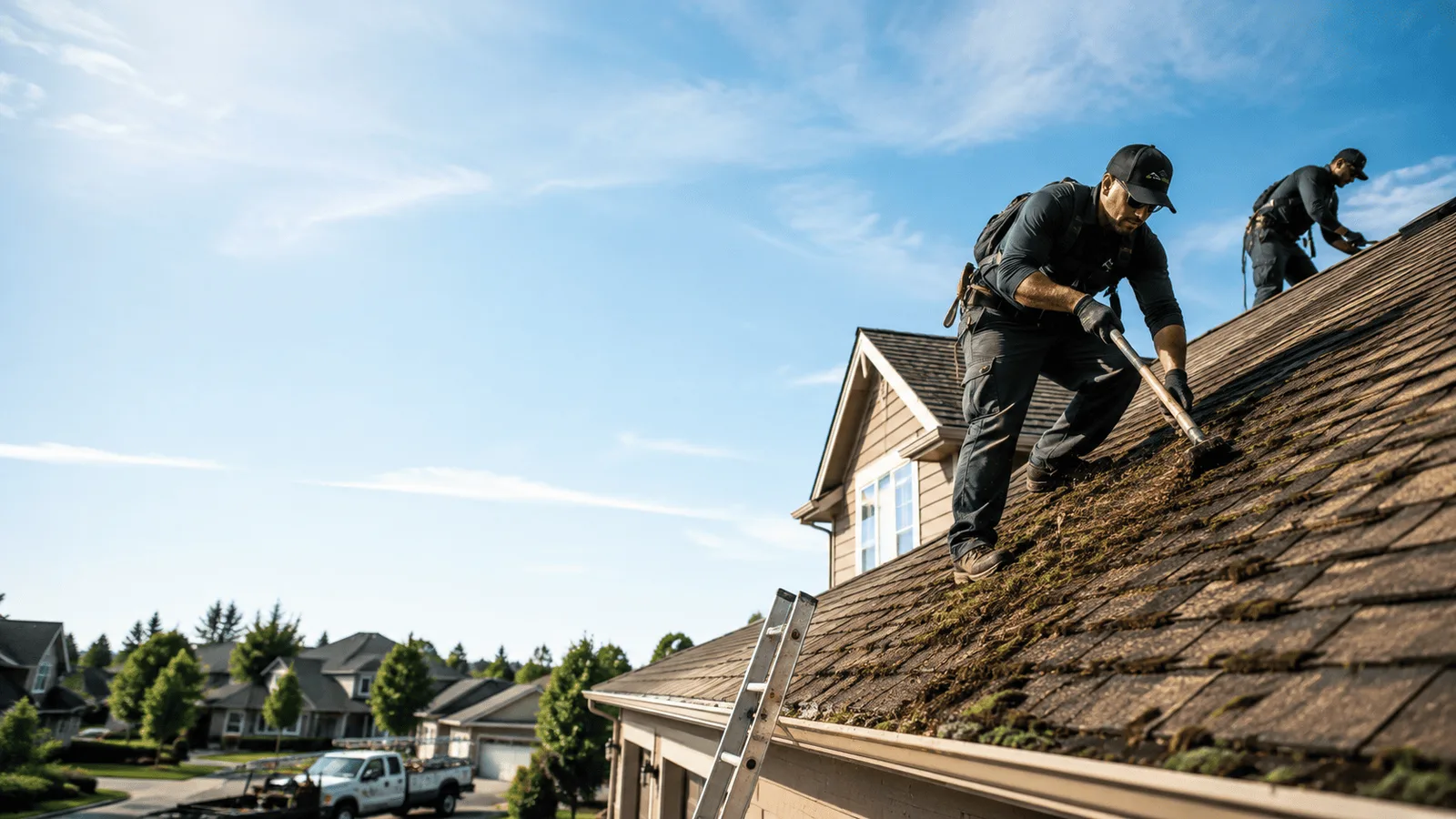 Roof Moss Removal in Powhatan, LA near me